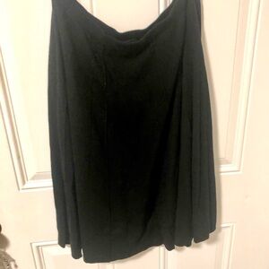 Eileen Fisher Classic Black Midi Skirt